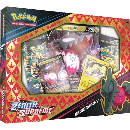 Coffret 4 Boosters Regidrago V EB12.5 [Zénith Suprême] - POKEMON FR - PokéSquad