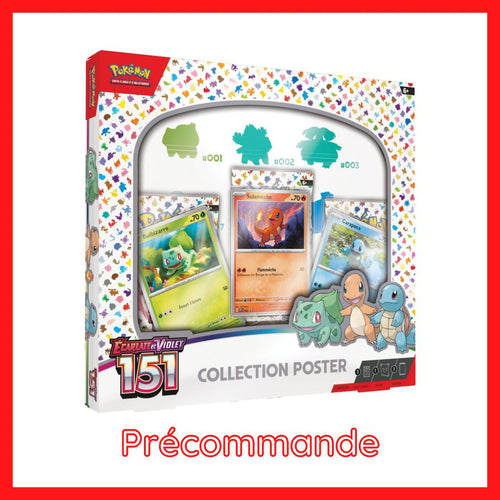 [Précommande] Coffret 3 Boosters - Collection Poster EV3.5 [Pokémon 151] - POKEMON FR - PokéSquad